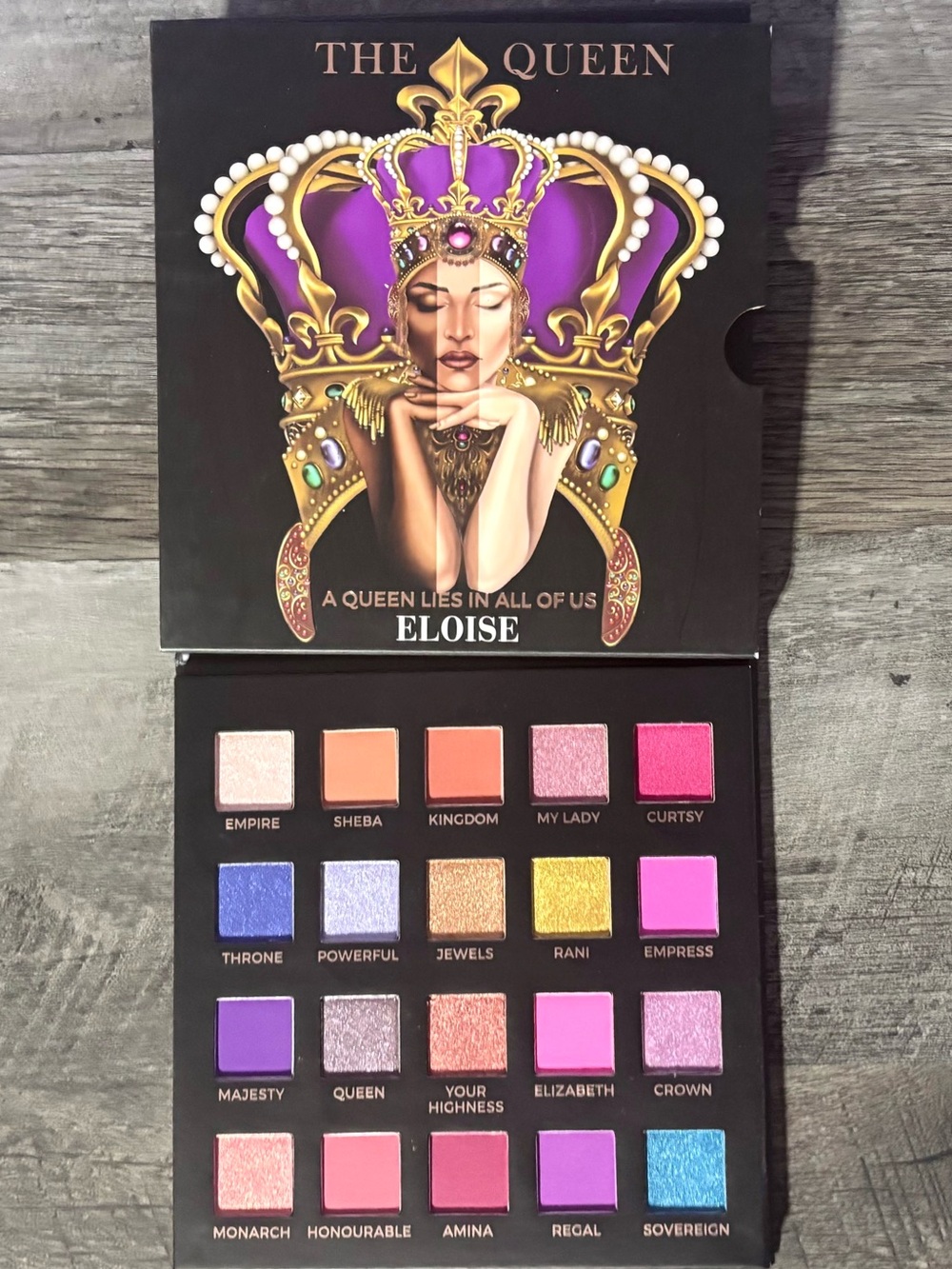 Eloise Beauty THE QUEEN Eyeshadow Palette NEW